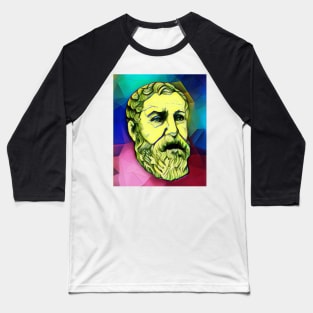 Hero of Alexandria Colourful Portrait | Hero of Alexandria Artwork 7 Baseball T-Shirt